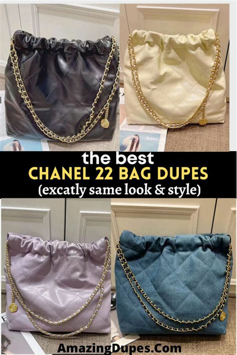 chanel suspenders dupe|chanel 22 dupe bag.